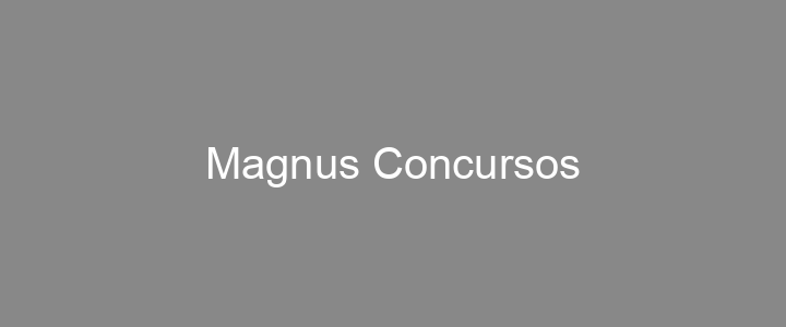 Provas Anteriores Magnus Concursos
